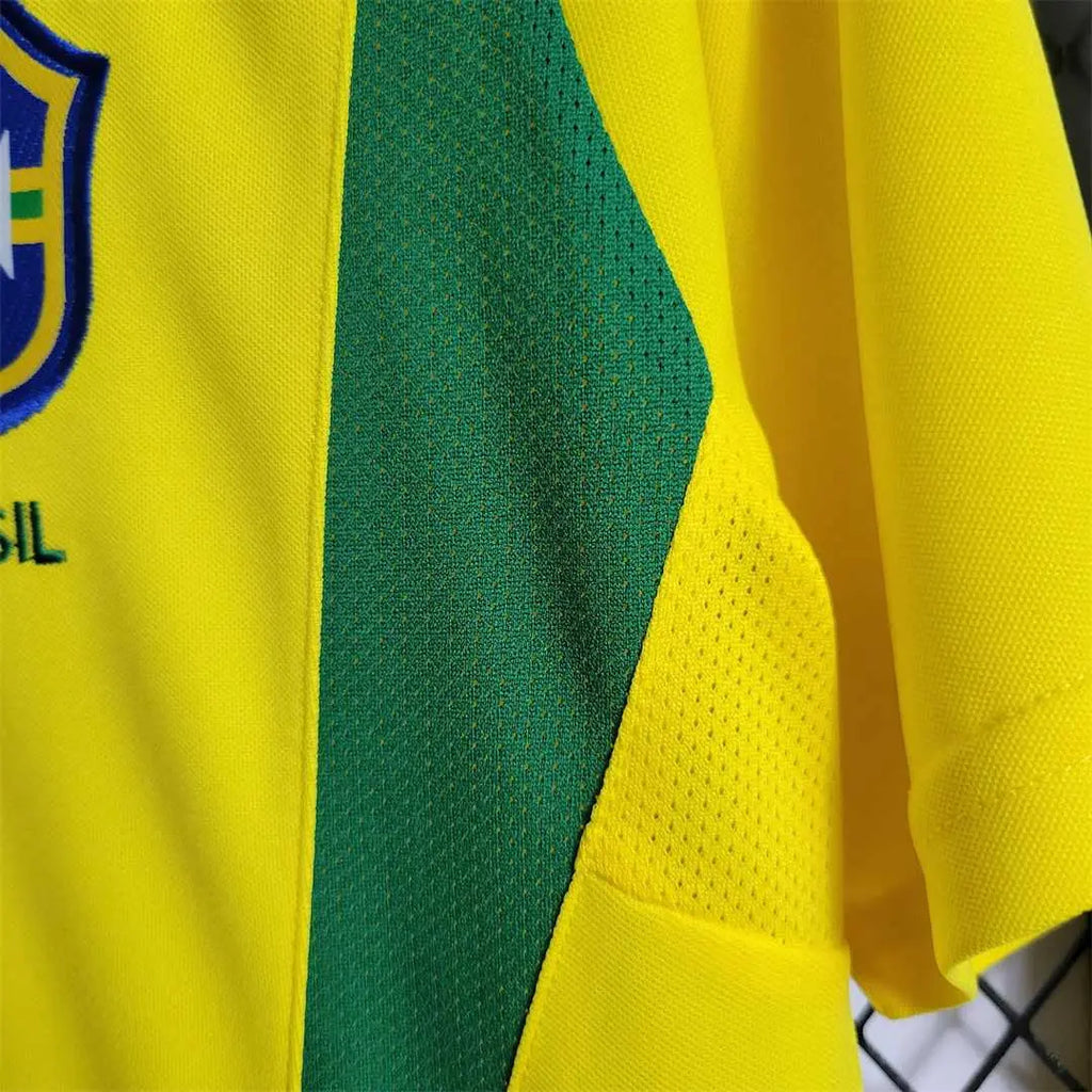Brazil Home 2002  Retro Jersey