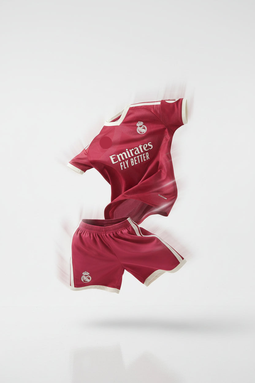 Real Madrid Third Full Kit 2026-27 (Jersey & Shorts Set)