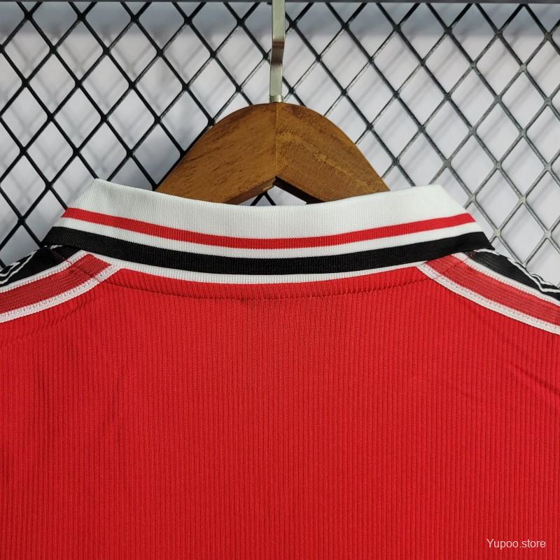 Manchester United Home 1998/99  Retro Jersey