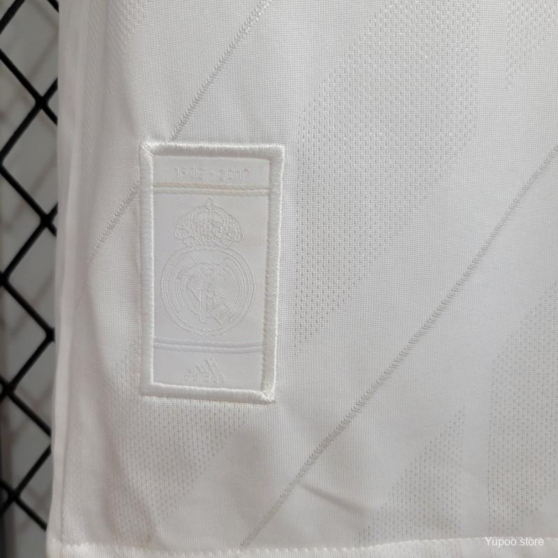 Real Madrid 2017/18 Home Full Sleeve Retro