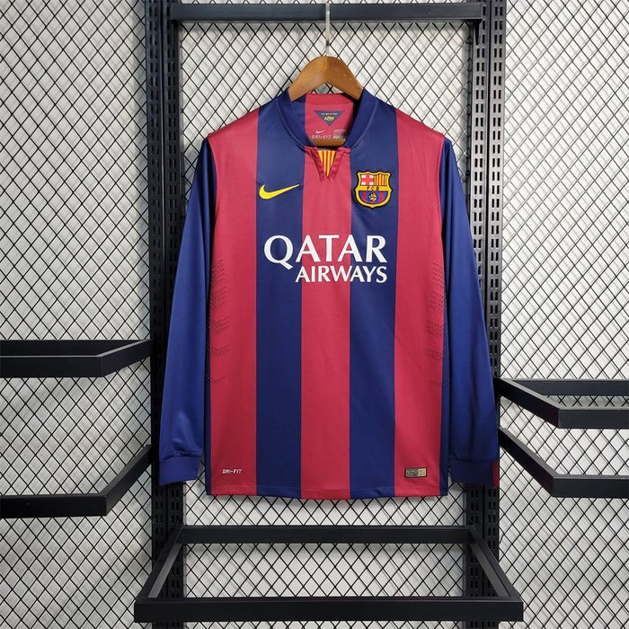 Barcelona Home 2014-15 Full sleeve Retro