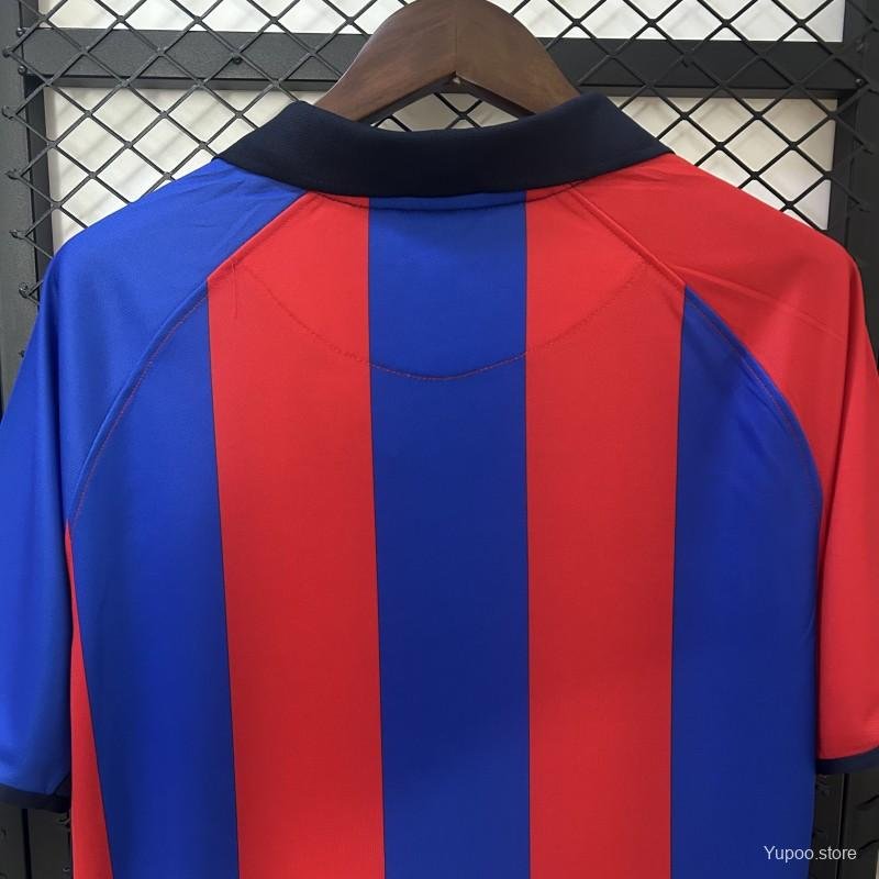 Fc Barcelona Home 2001-02 Retro Jersey