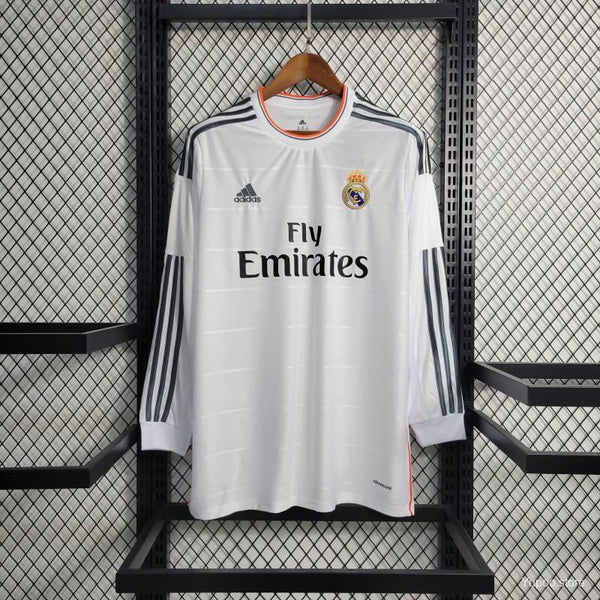 Real Madrid 2013/14 Home Full Sleeve Retro