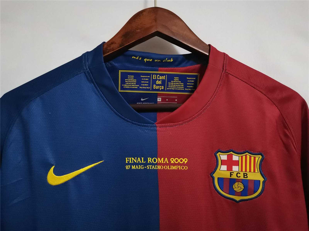 Barca Home 2008-2009 Retro Jersey
