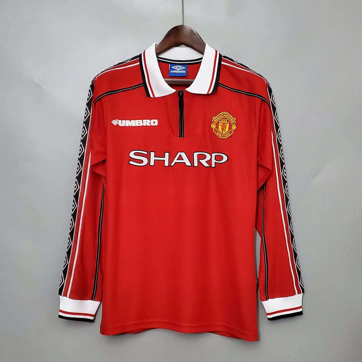 Man United Home 1998 /99 Retro Shirt Full Sleeves