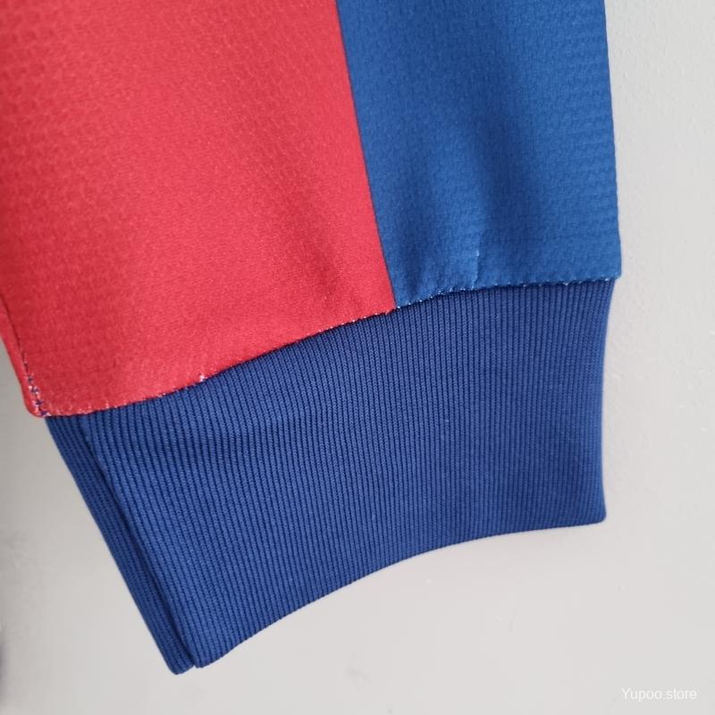 Barcelona Home 2010/11 Full Sleeve Retro