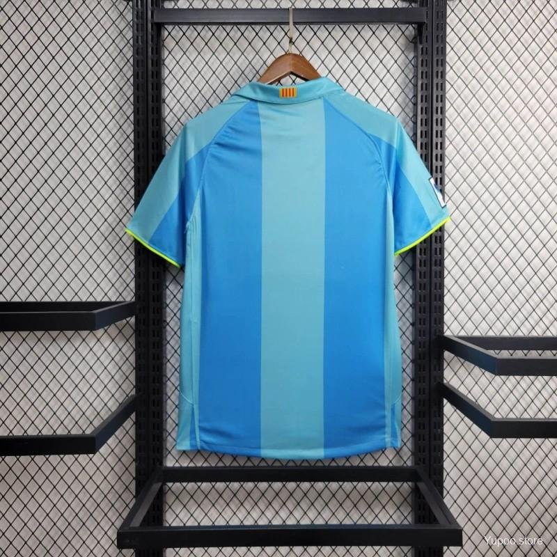 Fc Barcelona Away 2007-08 Retro Jersey