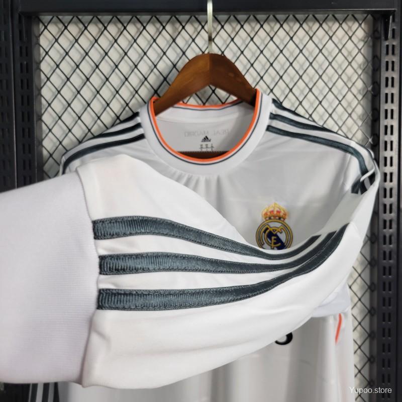 Real Madrid 2013/14 Home Full Sleeve Retro