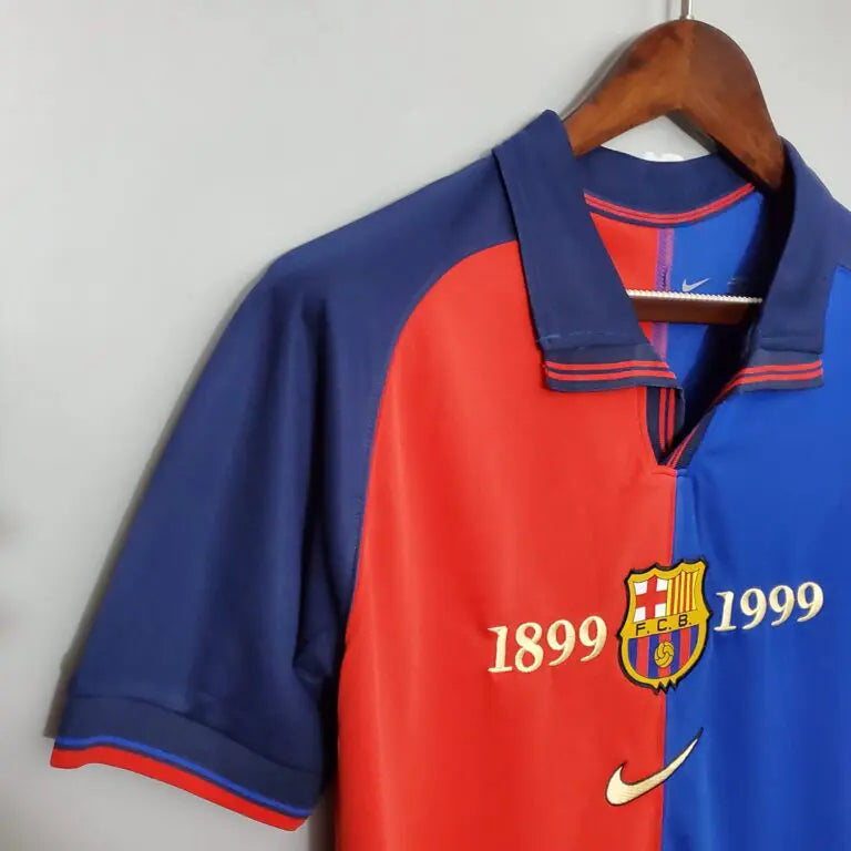 Barcelona Home 1999  Retro Jersey
