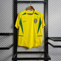Brazil Home 2002  Retro Jersey
