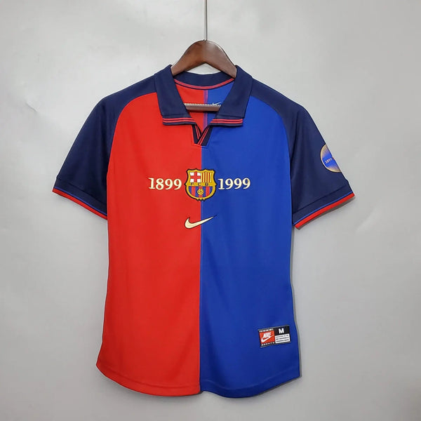 Barcelona Home 1999  Retro Jersey