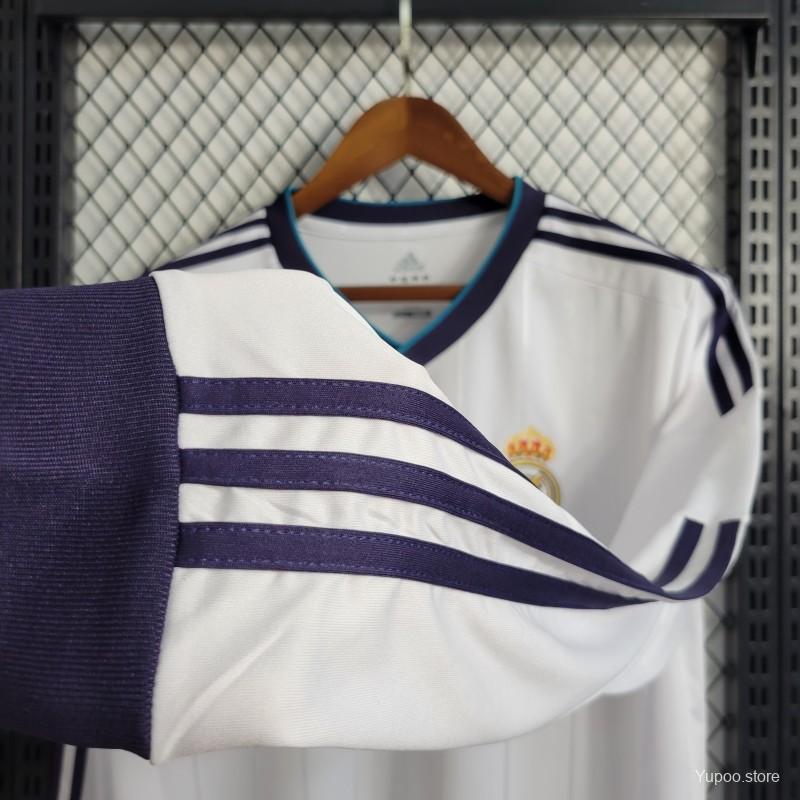 Real Madrid Home 2012/13 Home Full Sleeve Retro