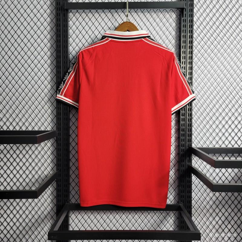 Manchester United Home 1998/99  Retro Jersey