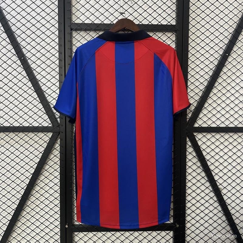 Fc Barcelona Home 2001-02 Retro Jersey