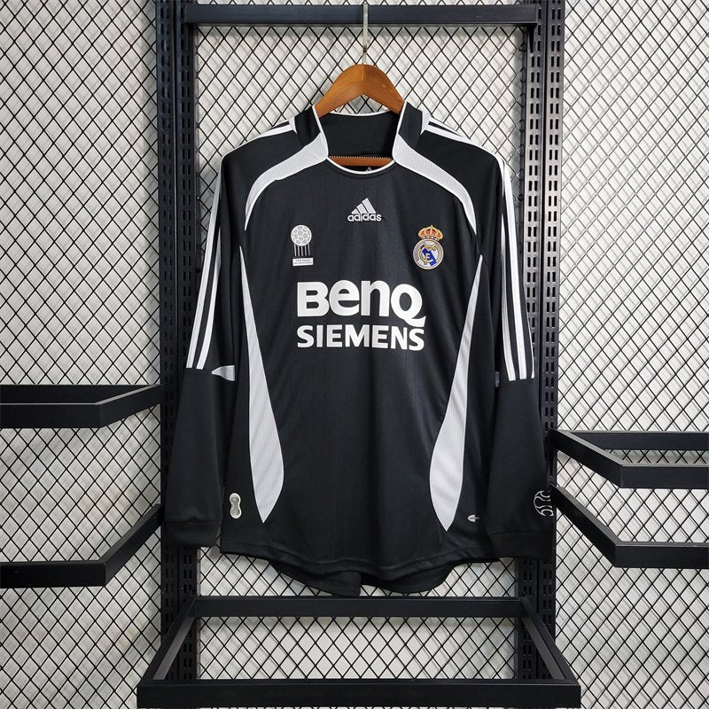 R Madrid 2006/07 Away Full sleeve