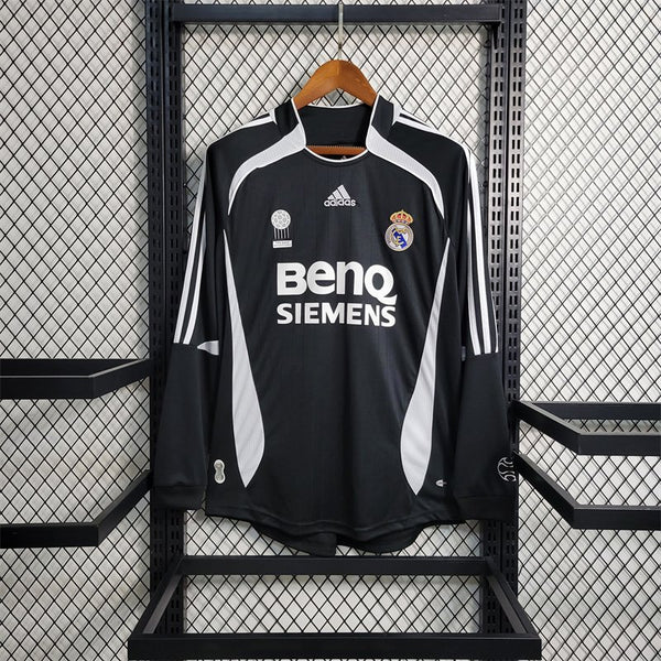 Real Madrid 2006/07 Away Full sleeve