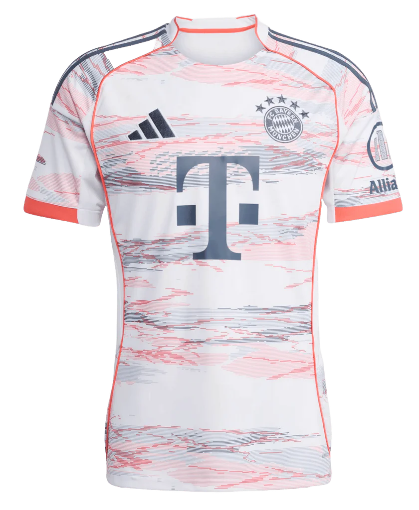 Fc Bayern Away Jersey 25-26 Fan Edition