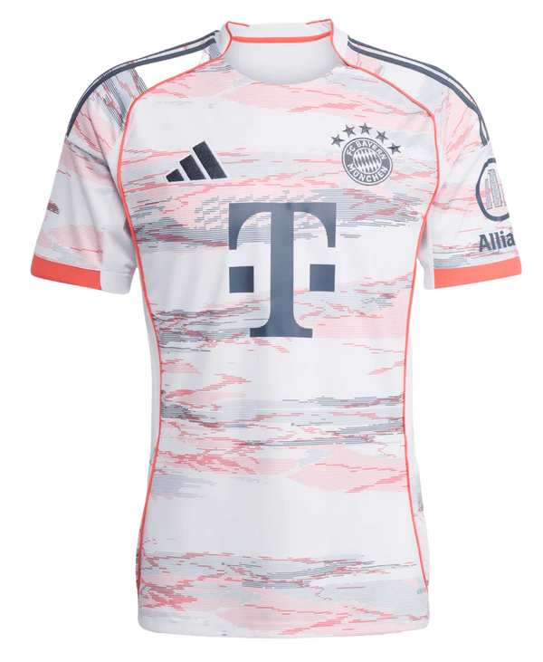 Fc Bayern Away Jersey 25-26 Fan Edition