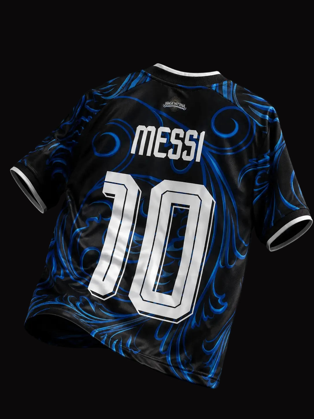ATA AWAY MESSI PRINTED  FAN EDITION