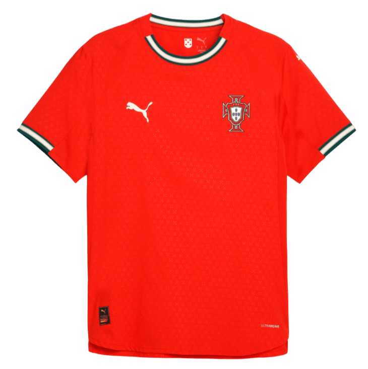 Portugal Jersey 2025 Home Player Edition