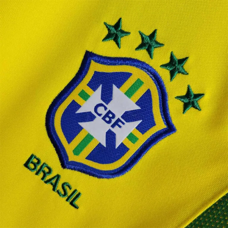 Brazil Home 2002  Retro Jersey