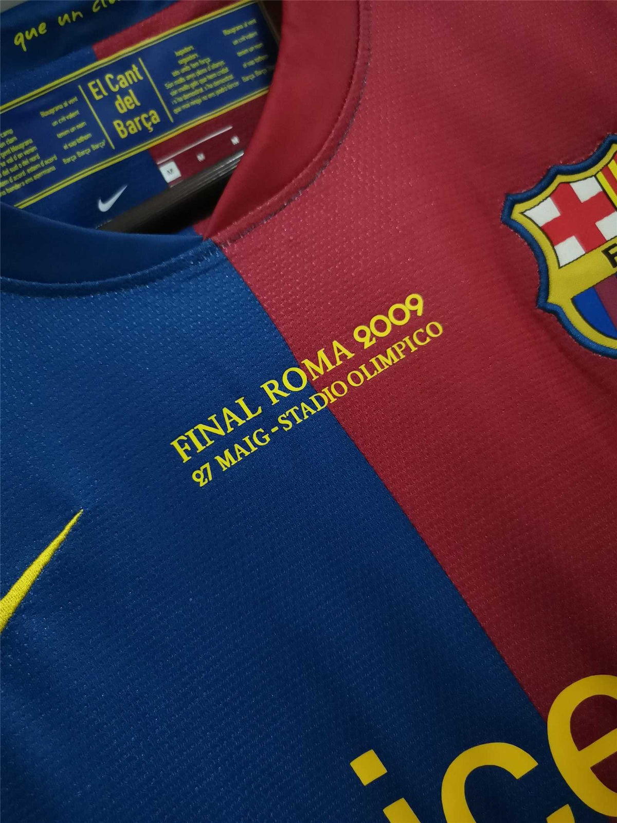 Barca Home 2008-2009 Retro Jersey