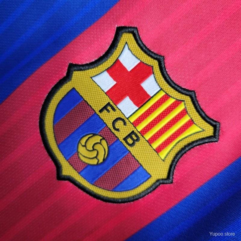 Fc Barcelona Home 2016-17 Retro Jersey