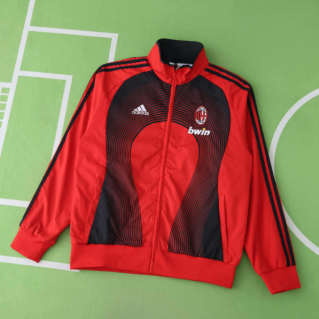 Milan Red Windbreaker