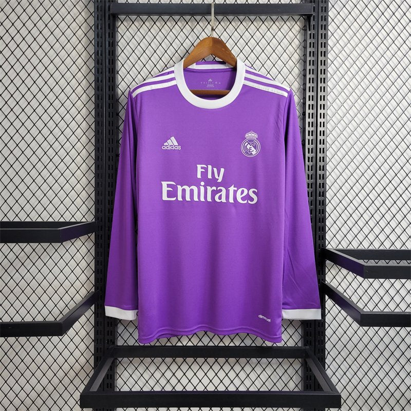 R Madrid Away 2016-2017 Full Sleeve