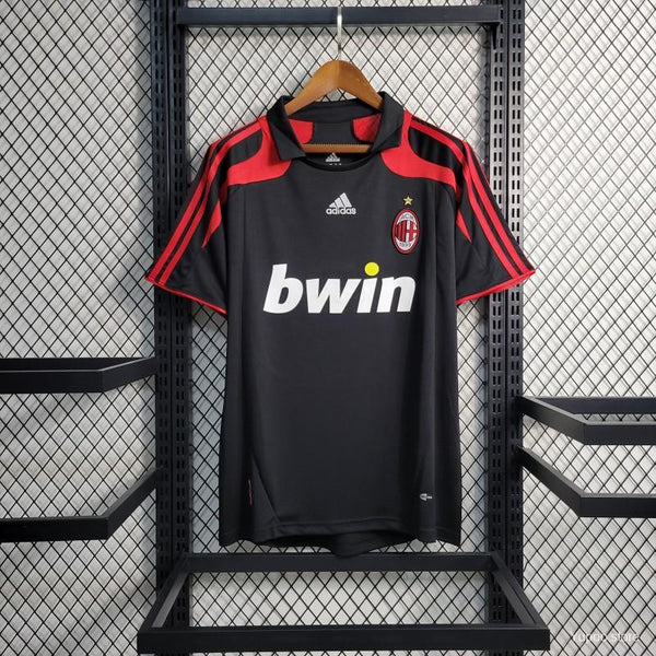 Ac Milan Third Black 2007/08 Retro Shirt