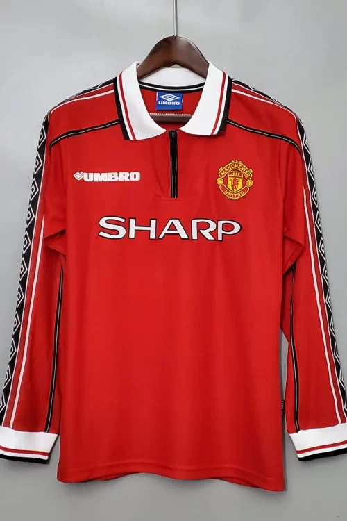 Manchester United Home 1998 – Retro Shirt (Full Sleeves)