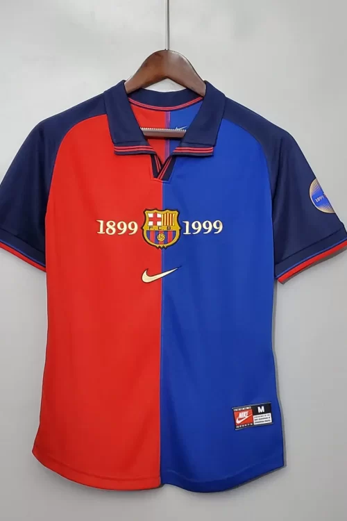 Barcelona Home 1999 – Retro Shirt