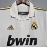 Real Madrid Home 2011-12 – Retro Jersey Full Sleeve - Image 4