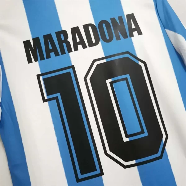 Argentina Home1986 – Retro shirt - Image 2