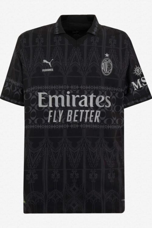 AC Milan Fourth Kit Fan Edition Black