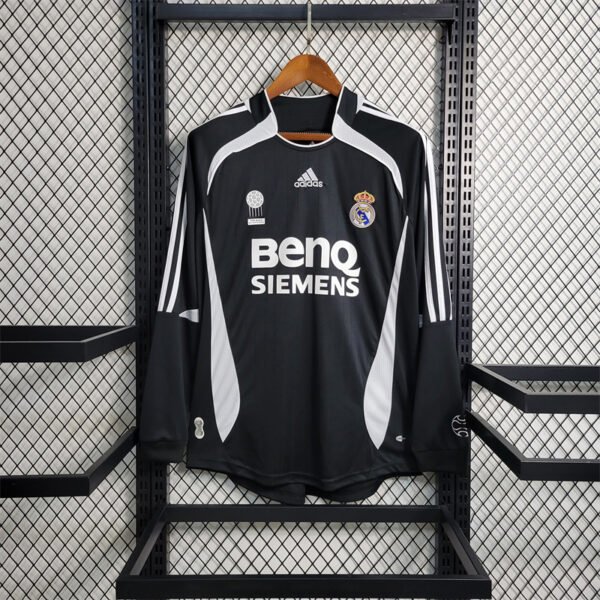 Real Madrid 2006/07 Away Full sleeve