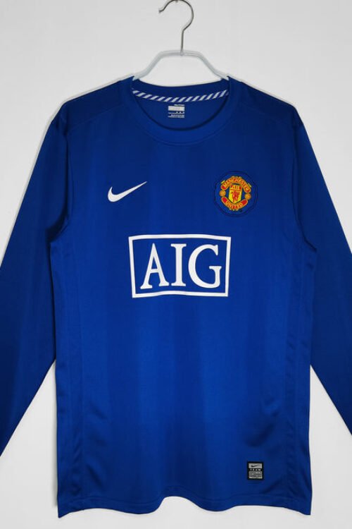 Manchester United Away 2008-09 Full Sleeve Retro