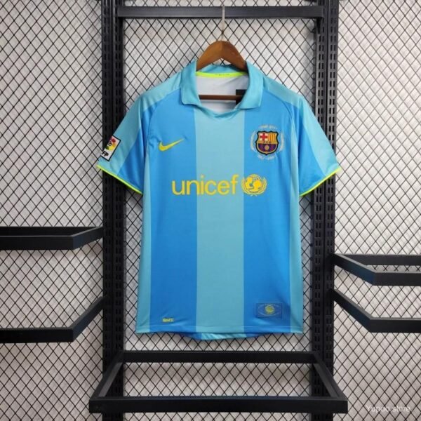Fc Barcelona Away 2007-08 Retro Jersey